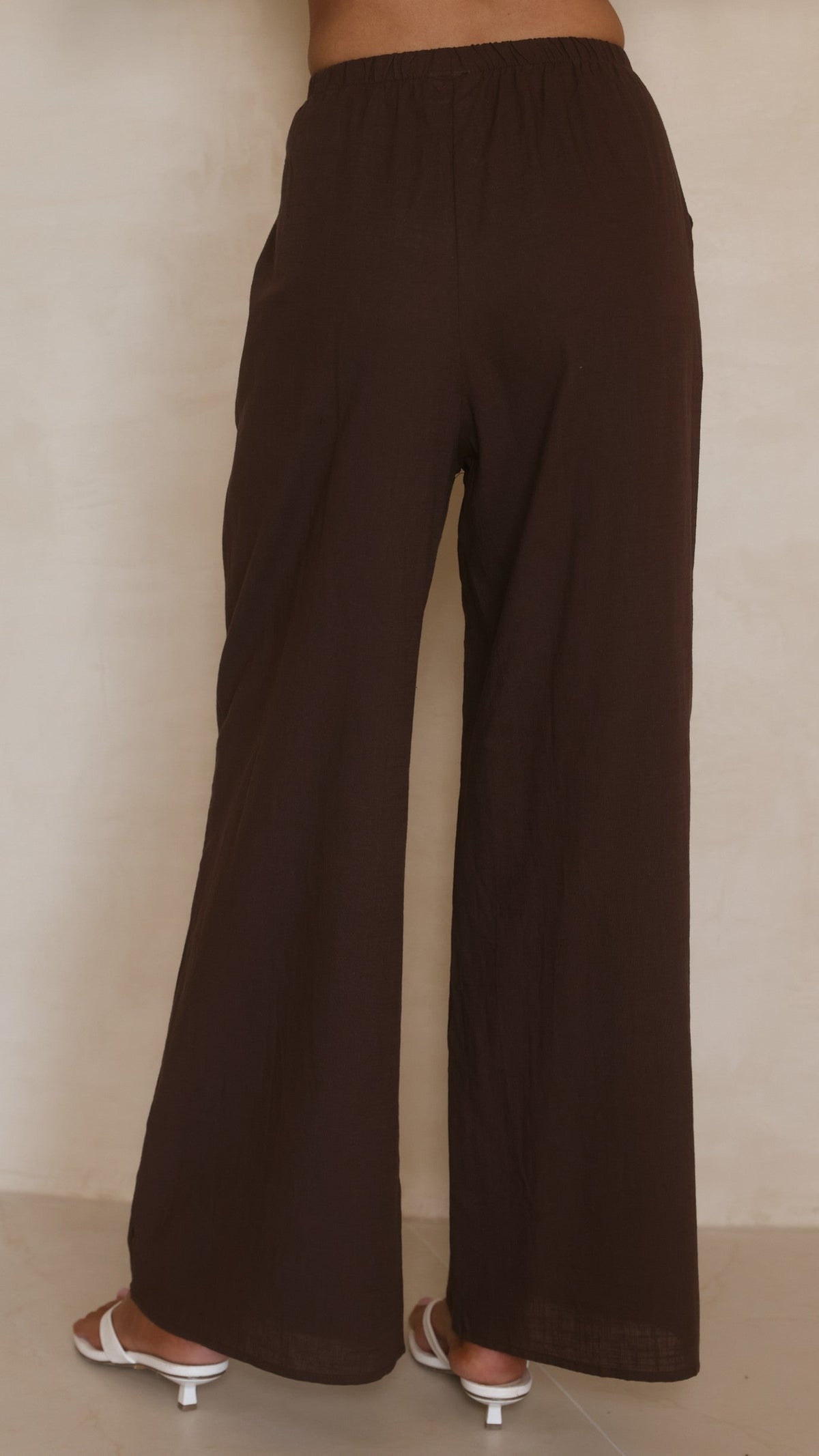 Luna Top and Pants Set - Chocolate