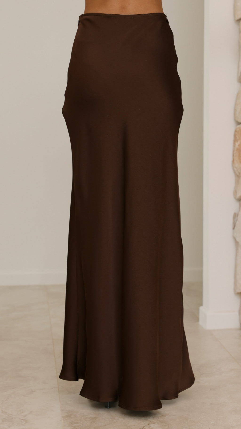 Jayliah Maxi Skirt - Chocolate