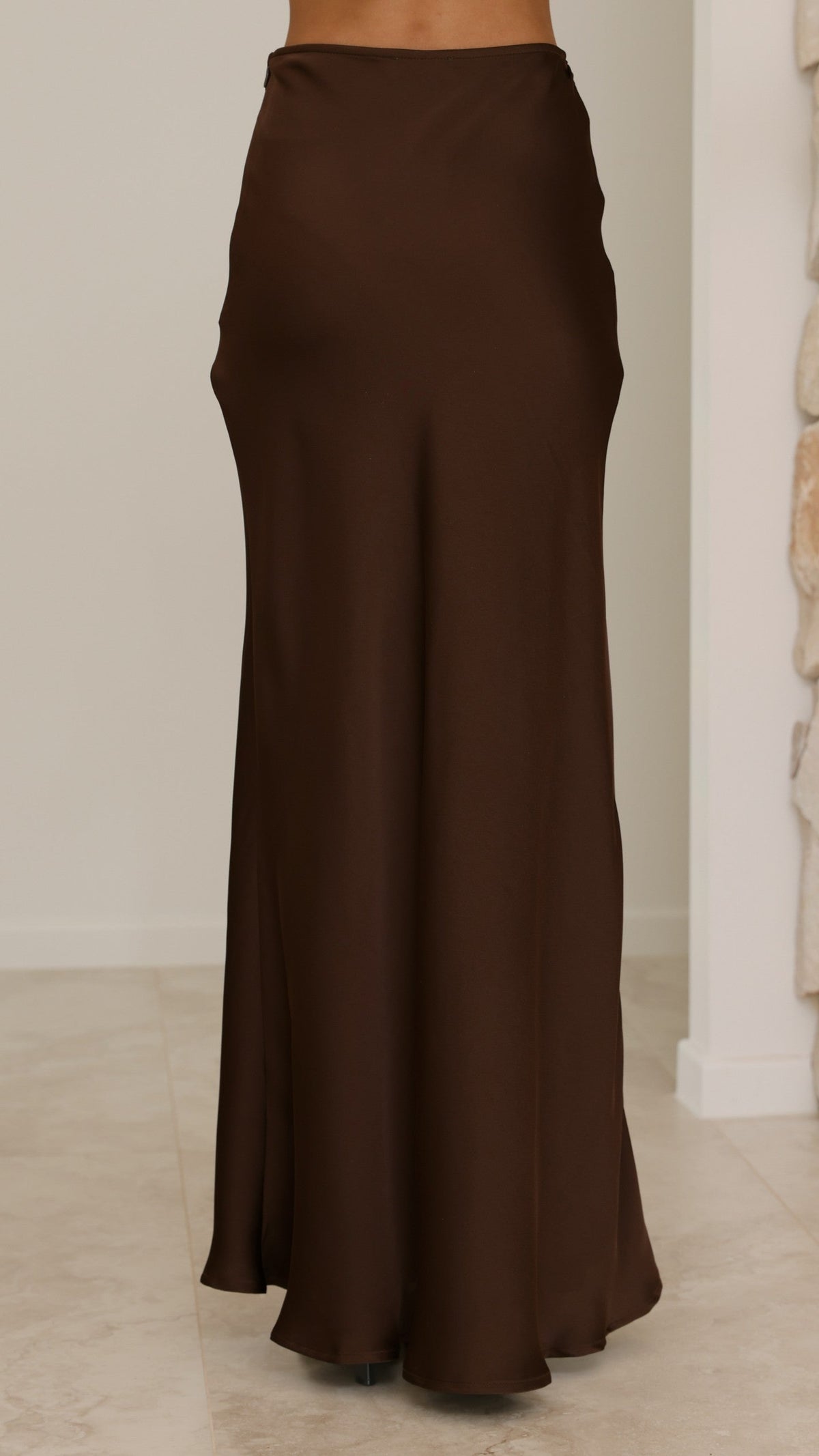 Jayliah Maxi Skirt - Chocolate