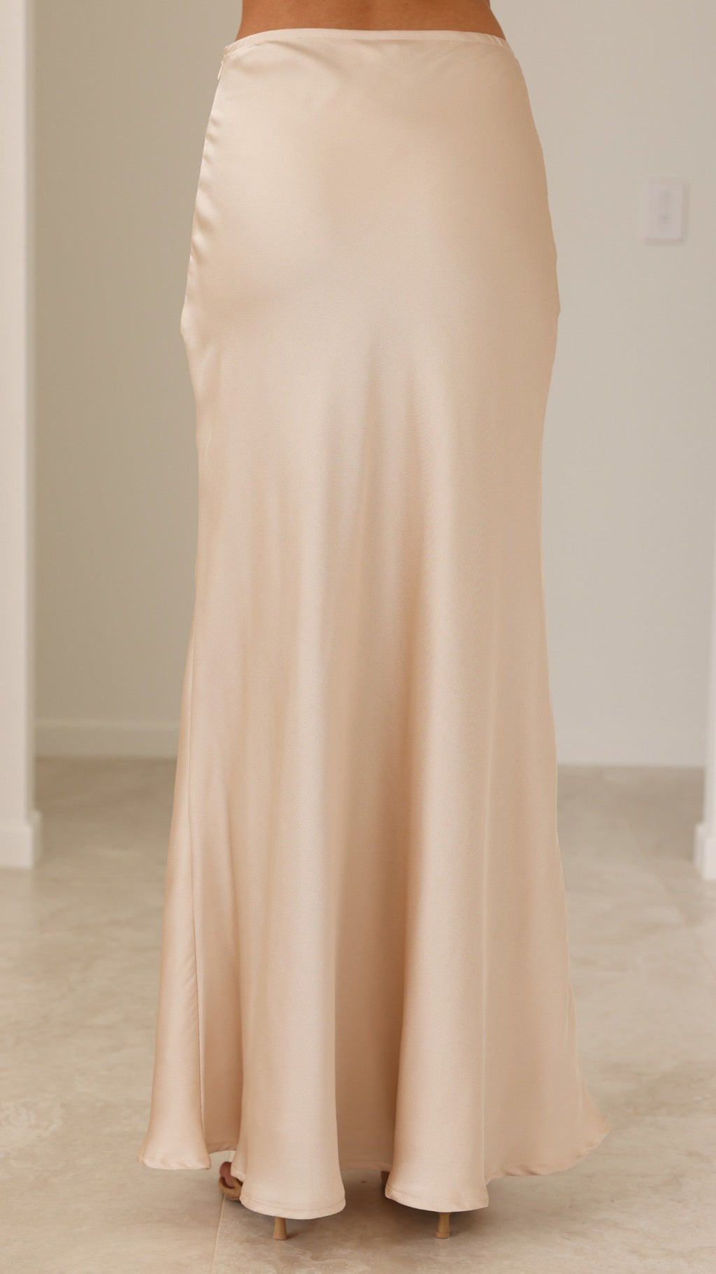 Jayliah Maxi Skirt - Champagne