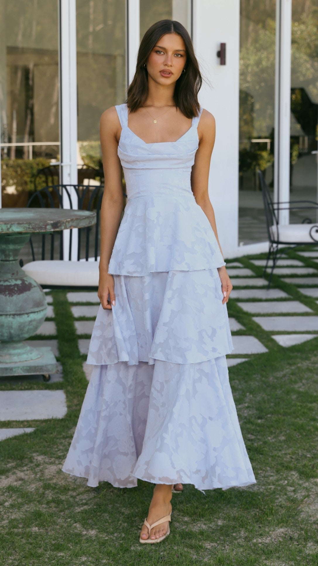 Macy Maxi Dress - Blue