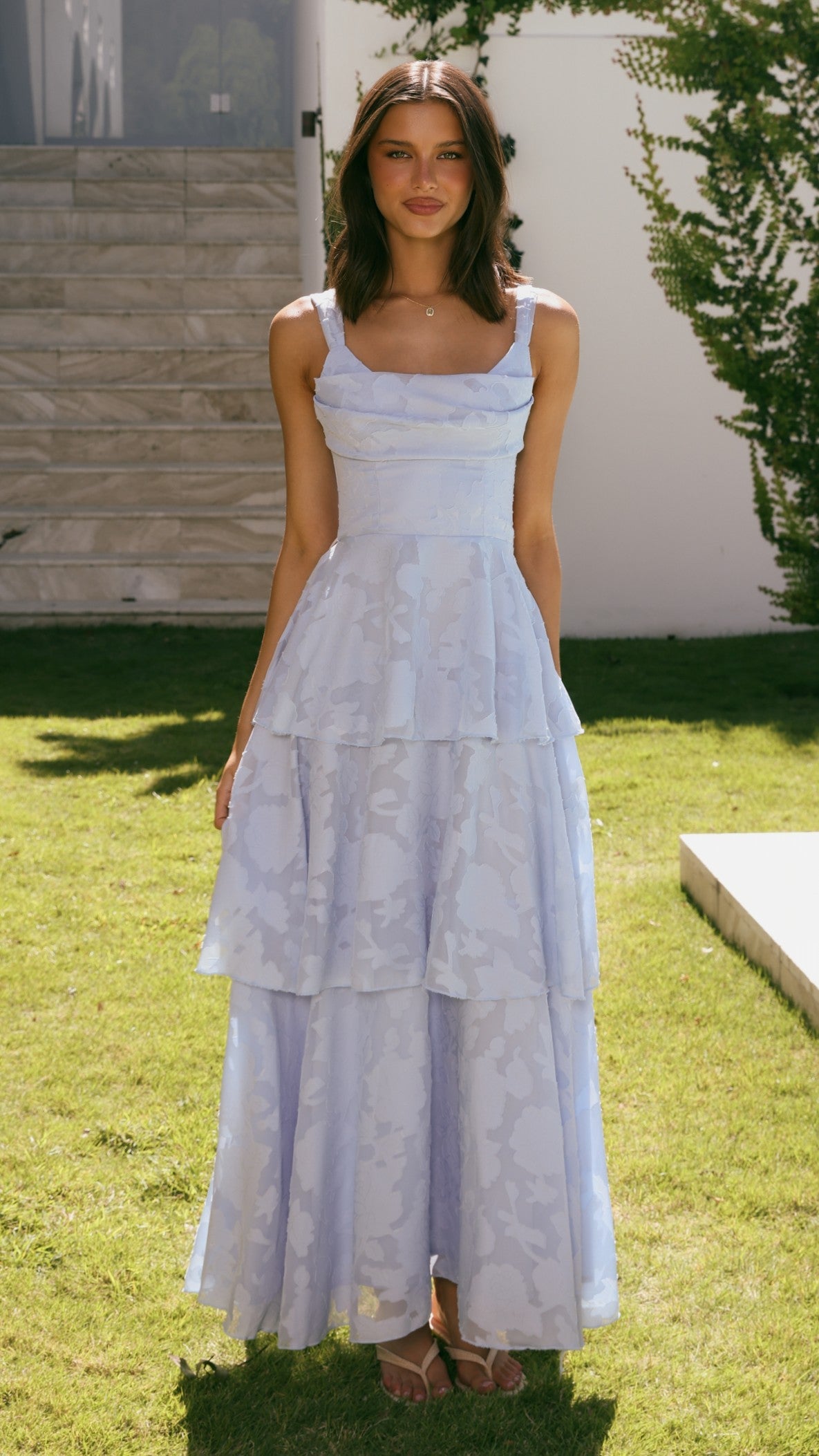 Macy Maxi Dress - Blue