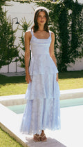 Macy Maxi Dress - Blue