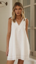 Kailyn Mini Dress - White