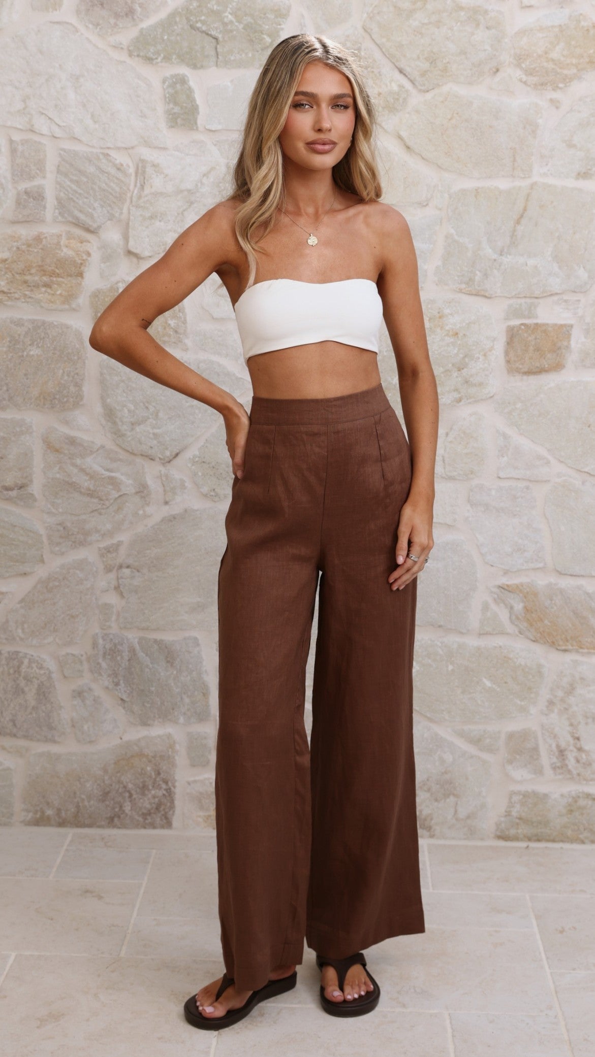 Jaylani Pants - Chocolate
