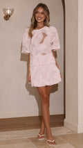 Linnea Mini Skirt - Light Pink