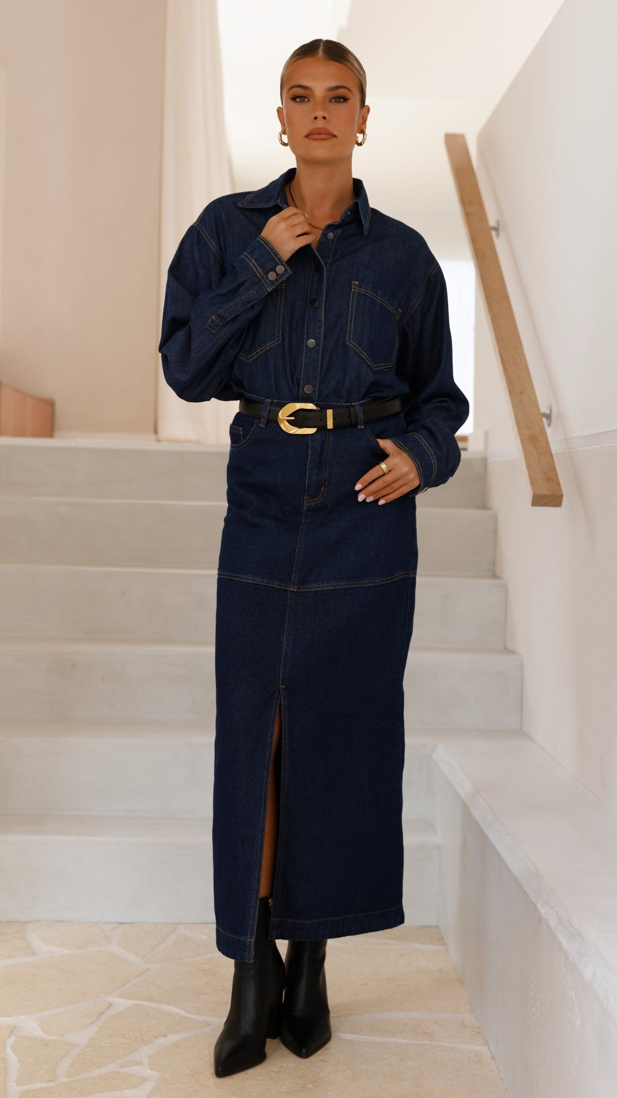 Sylas Jacket - Indigo