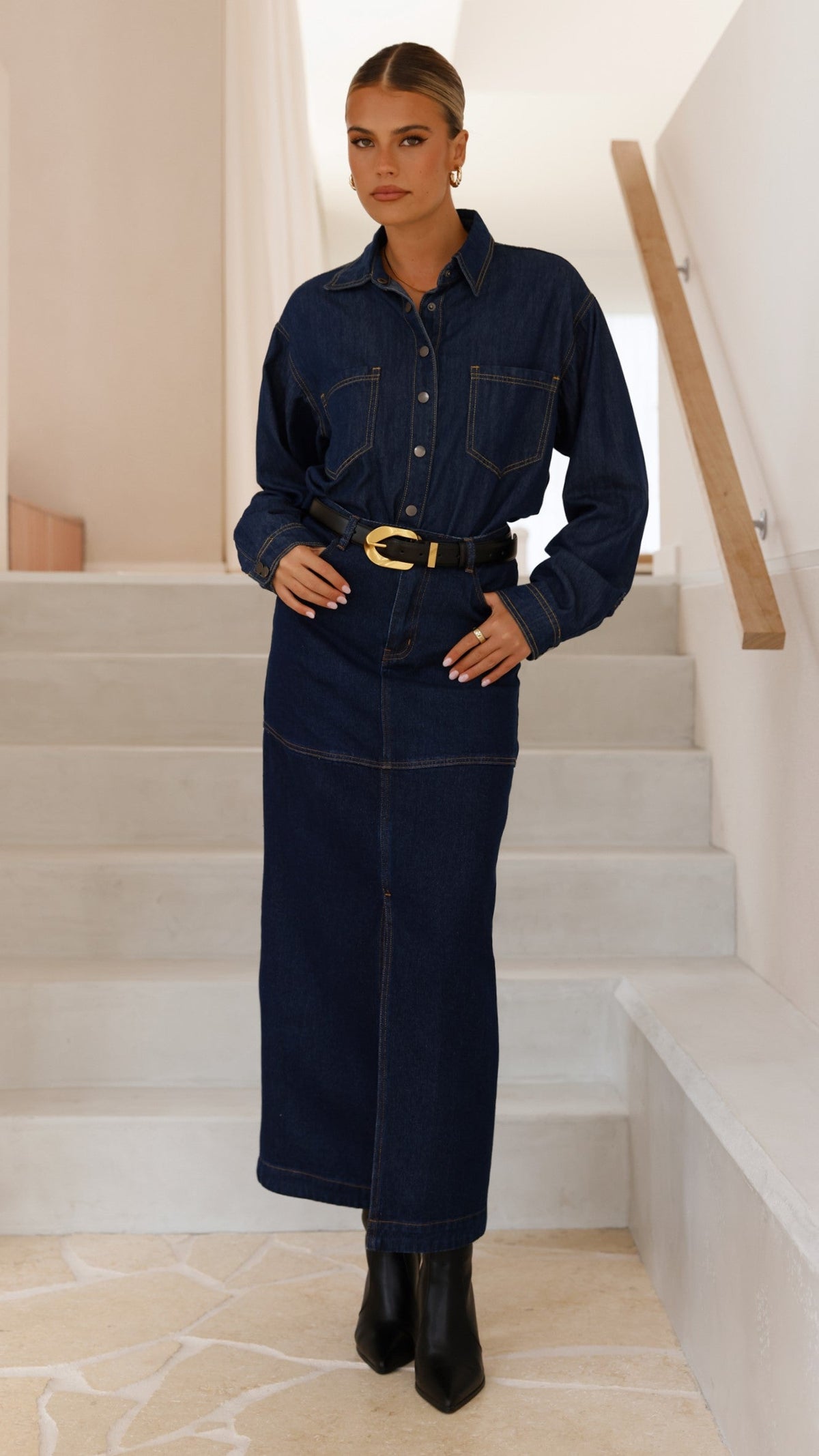 Sylas Jacket - Indigo