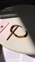 May Skinny Metal Bangle - Gold