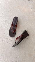 Tiggy Wedge - Clear/Choc