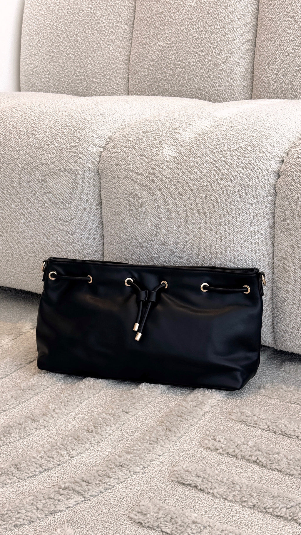 Scout Gathered Handbag - Black