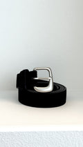 Zoey Belt - Black/Silver