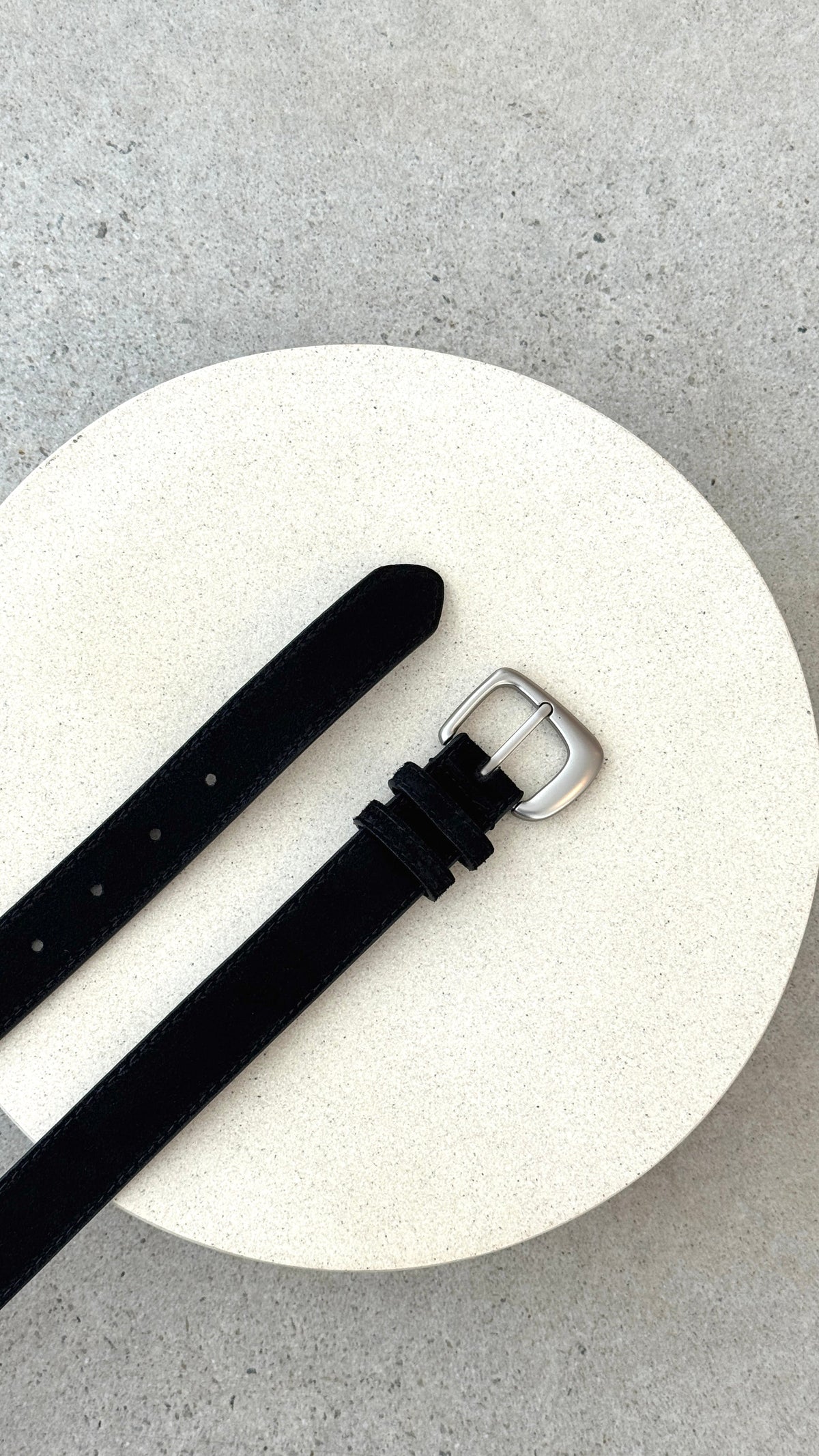 Zoey Belt - Black/Silver