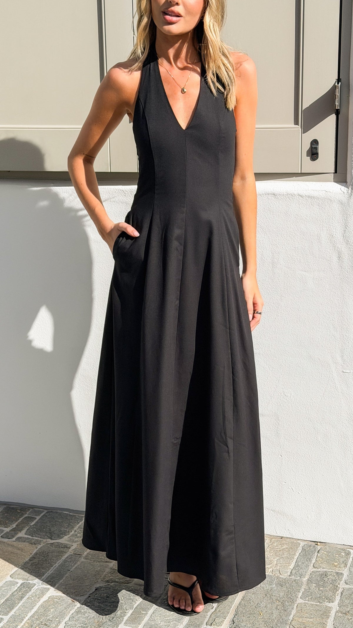 Ariella Maxi Dress - Black