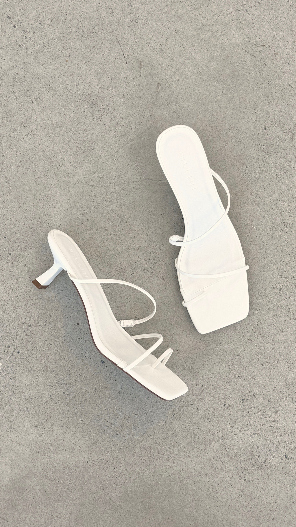 Mabel Heel - White