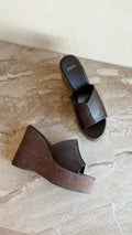 Wolfgang Wedge Heels - Espresso
