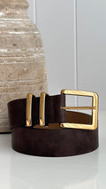 Jabilo Belt - Brown / Gold
