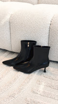 Carmella Boots - Black Shine