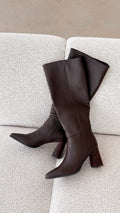 Vallia Boots - Chocolate