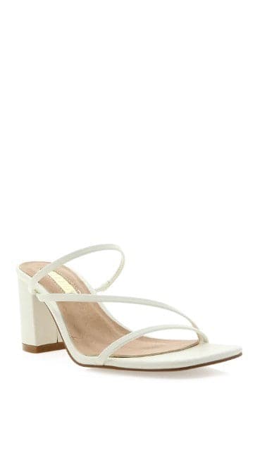 Yazmin Heel - White